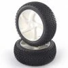Fastrax 1/8Th Premounted Buggy Tyres H Tread/Split Spoke