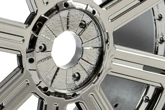 Fastrax 1:8 Eagle Road Tread Tyres Mounted On Black Chrome Wheels (2) 4 Fastrax 1:8 Eagle Road Tread Tyres Mounted On Black Chrome Wheels (2) - Image 4