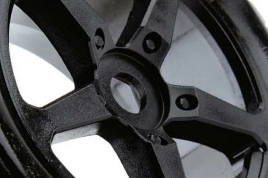 Fastrax 1:8 Truggy Eagle Tyres Mounted On 5 Spoke Black Zero Offset Wheels (2) 4 Fastrax 1:8 Truggy Eagle Tyres Mounted On 5 Spoke Black Zero Offset Wheels (2) - Image 4