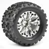 Fastrax 1:10 MT Stinger Mount 6-Spoke Chrome 0 Offset (2)