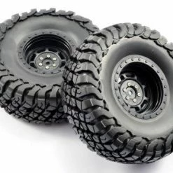 Fastrax Granite Scale 2.2 Wheels With Tyres - 140mm OD - Black (2) -Fastrax Sales Shop FAST1267B 2
