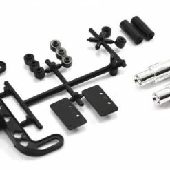 Fastrax Twin Chrome Exhaust Pipes With Rear Body Mount -Fastrax Sales Shop FAST2202 1