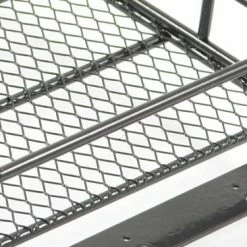 Fastrax Aluminium Luggage Rack W/Led Lamps L130mm X W110mm -Fastrax Sales Shop FAST2301BK 1