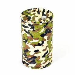 Fastrax Aluminium Anodised Oil Drum W/Removable Lid - Camo