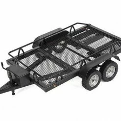 Fastrax Scale Dual Axle Truck Car Trailer With Ramps + LED Lights -Fastrax Sales Shop FAST2372L 1