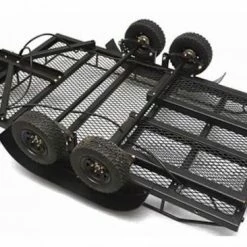 Fastrax Scale Dual Axle Truck Car Trailer With Ramps + LED Lights -Fastrax Sales Shop FAST2372L 2