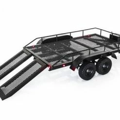 Fastrax Scale Dual Axle Truck Car Trailer With Ramps + LED Lights -Fastrax Sales Shop FAST2372L 4