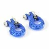 Fastrax Deluxe Aluminium Winch Hook (2Pc) - Blue