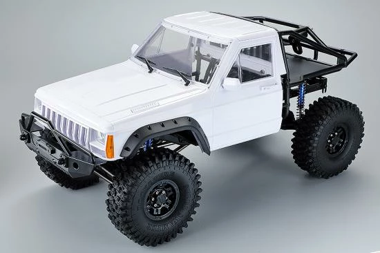 Fastrax 1:10 Rockee Pick Up + Rear Cage Hard Body - 313-324mm WB - White 4 Fastrax 1:10 Rockee Pick Up + Rear Cage Hard Body - 313-324mm WB - White - Image 4