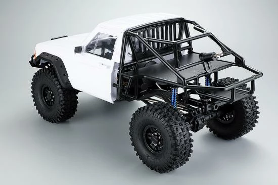 Fastrax 1:10 Rockee Pick Up + Rear Cage Hard Body - 313-324mm WB - White 5 Fastrax 1:10 Rockee Pick Up + Rear Cage Hard Body - 313-324mm WB - White - Image 5