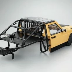Fastrax 1:10 Rockee Pick Up + Rear Cage Hard Body - 313-324mm WB - Yellow -Fastrax Sales Shop FAST2500Y 1