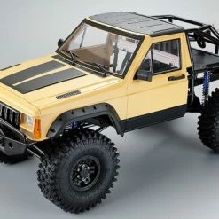 Fastrax 1:10 Rockee Pick Up + Rear Cage Hard Body - 313-324mm WB - Yellow -Fastrax Sales Shop FAST2500Y 2