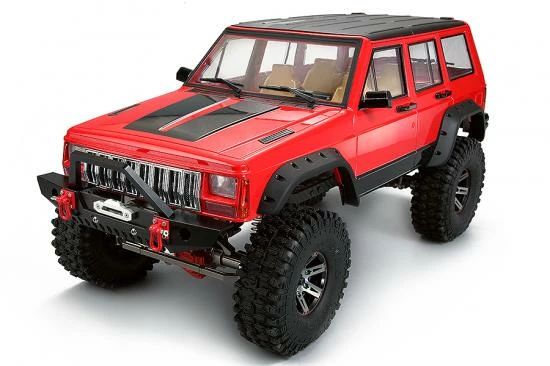 Fastrax 1:10 Rockee Fullcab + Interior Hard Scale Body - 313mm WB - Red 4 Fastrax 1:10 Rockee Fullcab + Interior Hard Scale Body - 313mm WB - Red - Image 4