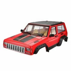 Fastrax 1:10 Rockee Fullcab + Interior Hard Scale Body - 313mm WB - Red