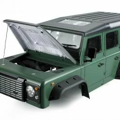 Fastrax 1:10 Ranger XL Land Rover Style Hard Body + Interior Set - 313mm WB - Green -Fastrax Sales Shop FAST2505GN 1