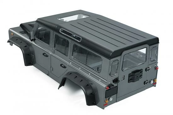Fastrax 1:10 Ranger XL Land Rover Style Hard Body + Interior Set - 313mm WB - Grey 5 Fastrax 1:10 Ranger XL Land Rover Style Hard Body + Interior Set - 313mm WB - Grey - Image 5