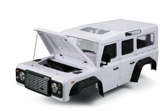 Fastrax 1:10 Ranger XL Land Rover Style Hard Body + Interior Set - 313mm WB - White 4 Fastrax 1:10 Ranger XL Land Rover Style Hard Body + Interior Set - 313mm WB - White - Image 4