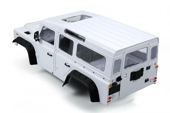 Fastrax 1:10 Ranger XL Land Rover Style Hard Body + Interior Set - 313mm WB - White 5 Fastrax 1:10 Ranger XL Land Rover Style Hard Body + Interior Set - 313mm WB - White - Image 5