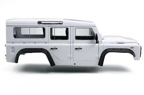 Fastrax 1:10 Ranger XL Land Rover Style Hard Body + Interior Set - 313mm WB - White 6 Fastrax 1:10 Ranger XL Land Rover Style Hard Body + Interior Set - 313mm WB - White - Image 6