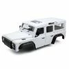 Fastrax 1:10 Ranger XL Land Rover Style Hard Body + Interior Set - 313mm WB - White