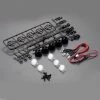 Fastrax 5-Spot Light Universal Cluster Moulded Set W/Led S