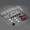 Fastrax 5-Spot Light Universal Cluster Moulded Set W/Led S