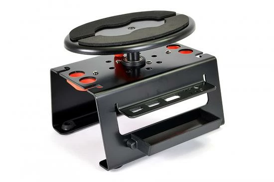 Fastrax Deluxe Alum Locking Rotating Maintenance Stand - Black 2 Fastrax Deluxe Alum Locking Rotating Maintenance Stand - Black - Image 2