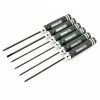 Fastrax Team Tools - Metric Set - 1.5, 2.0, 2.5, 3.0mm + Phillips & Slotted Screwdrivers