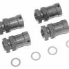 Fastrax 1/8th 15mm Extension Hub Adaptors - To Widen Track