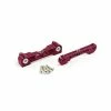 Fastrax Aluminium Front Lower Suspension Mounts - Arrma Kraton / Outkast / Senton / Typhon - Red