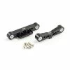 Fastrax Aluminium Rear Lower Suspension Mounts - Arrma Kraton / Outkast / Senton / Typhon - Black