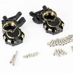 Fastrax TRX-4 Brass Bk Front Steering Knuckles (2)