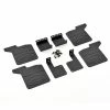 Fastrax TRX-4 Rubber Mudflaps + Alloy Mounts For TRX-4 Land Rover Defender
